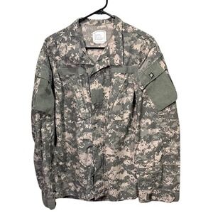 Army Combat Uniform ACU Digital‎ Camouflage Jacket Coat Medium Regular